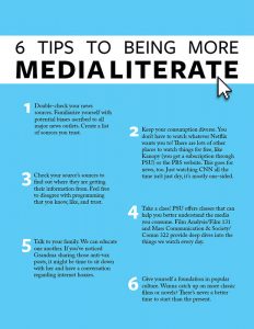 6 Tips to being more media literate